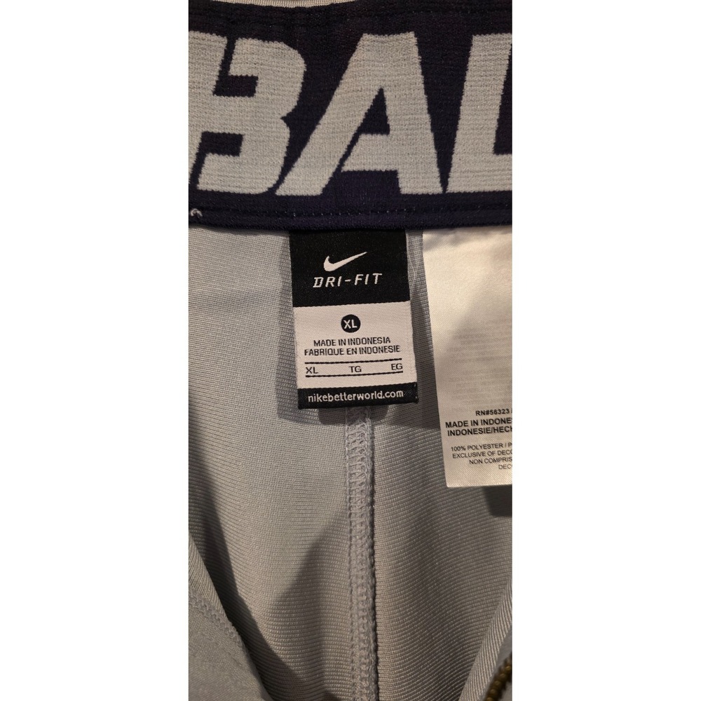 Nike Dri-FIT Pants Mens Gray XL Swingman Vapor Select‎ Piped Baseball Stretch - Picture 5 of 7